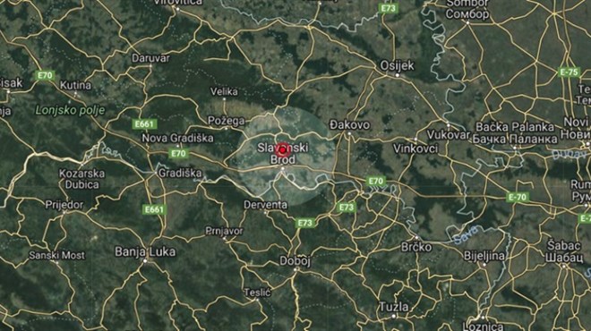 Potres zatresao Slavonski Brod: 'Djeca i radnici iz osnovne škole su istrčali van'