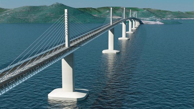 Poruka iz Europe: Pelješki most bit će izgrađen bez obzira na Komšićeve prijetnje 