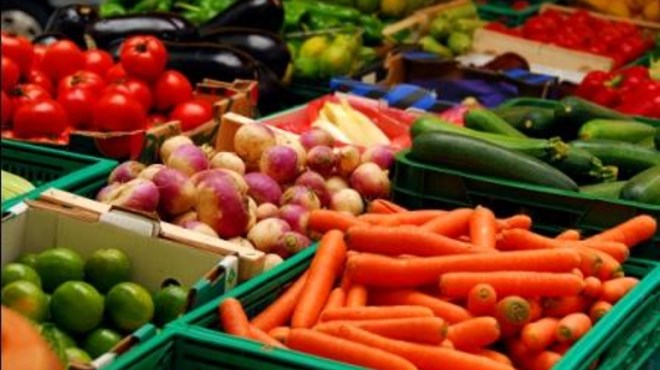 U ožujku pad vrijednosti prodaje poljoprivrednih proizvoda na zelenim tržnicama