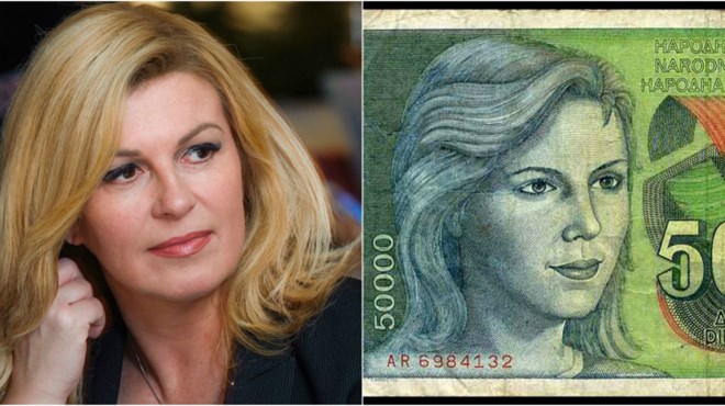 Kolinda s novom frizurom još više sliči na plavušu s jugoslavenske novčanice