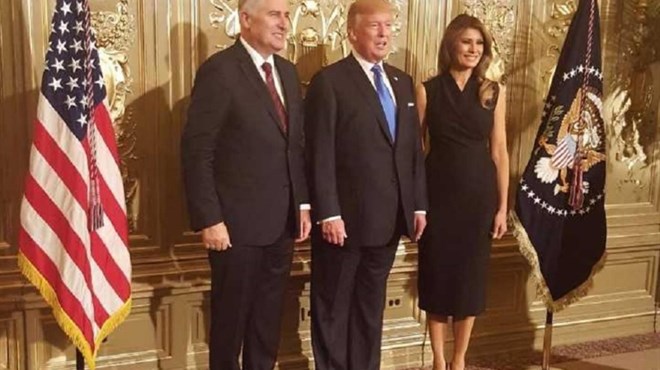 Čović se sastao sa bračnim parom Trump