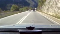 VIDEO / Jedva izbjegnuta tragedija na putu Mostar – Jablanica