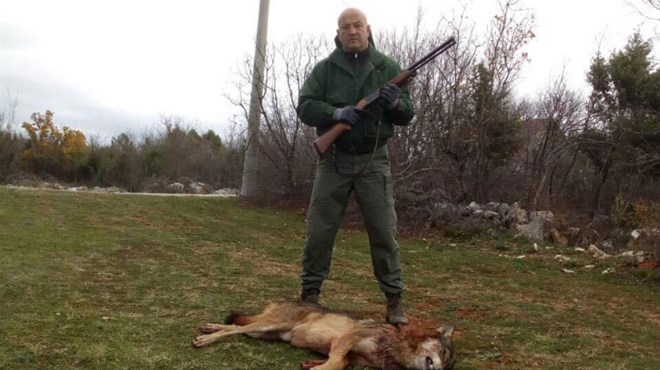 Ubio vuka nedaleko od obiteljske kuće
