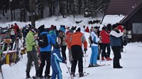 Nedjelja na Blidinju: Staze prepune skijaša i snowboardera