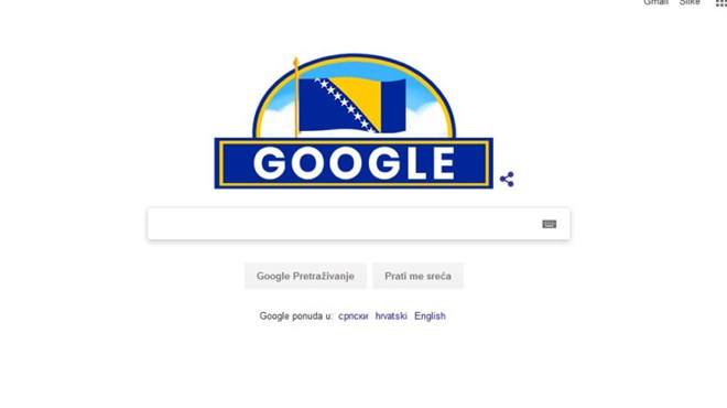 Google čestitao Dan neovisnosti BiH