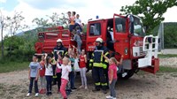 FOTO: Održana edukacija učenika osnovnih škola u Posušju - Gruđani izveli vježbu spašavanja