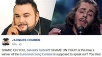 Jacques napao lanjskog pobjednika Eurosonga: 'Sram te bilo, prevario si Europu, ali mene nisi'