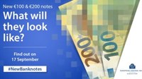 ECB će u rujnu predstaviti nove novčanice od 100 i 200 eura