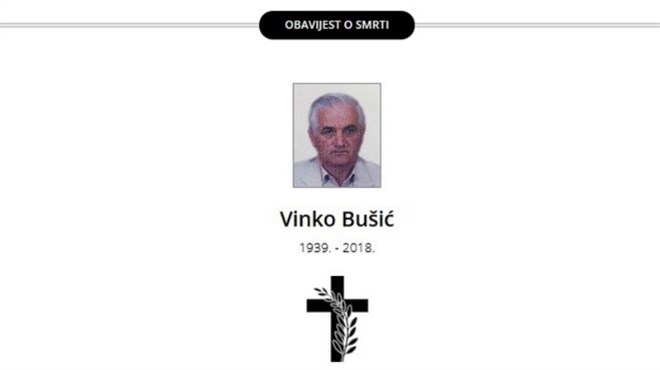 Odlazak omiljenog grudskog učitelja i bivšeg nogometaša Bekije: Preminuo je Vinko Bušić
