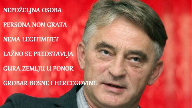 Nelegitimni Komšić poručio da HVO nije bio legalan i legitiman