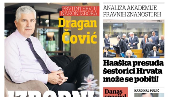 'Večernjak' donosi: Haaška presuda šestorici Hrvata može se pobiti