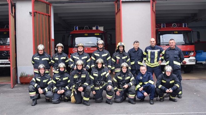 FOTO: Hercegovački vatrogasci u posjetu JVP Zagreb