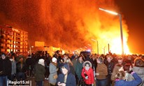 Kaos u Scheveningenu: Palili lomaču pa zapalili trg