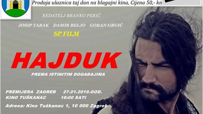 NAJAVA: Premijera filma ''Hajduk'' u Zagrebu