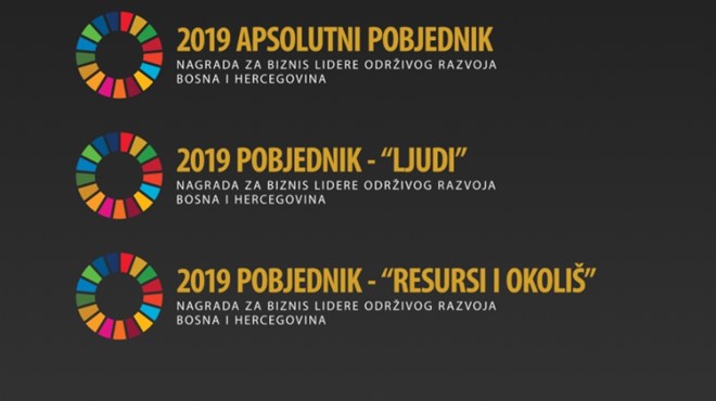 Poziv tvrtkama iz privatnog sektora u BiH za slanje aplikacija za nagradu za biznis lidere održivog razvoja za 2019. godinu 