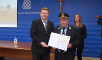 Miroslav Marić iz Gruda najstariji je vatrogasac u županiji!