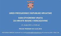 Predsjednica Hrvatske otvara svoja vrata za Hrvate BiH