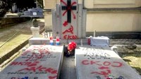 Komunističkim simbolima oskrnavljen grob Ante Pavelića u Madridu
