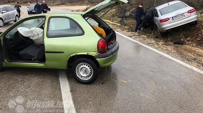 Teška prometna nesreća na cesti Mostar - Čitluk