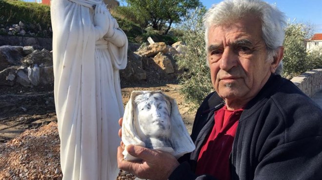 Sotonisti devastirali Gospin kip: 'Tri sam sina pokopao i opet ću sagraditi kip'