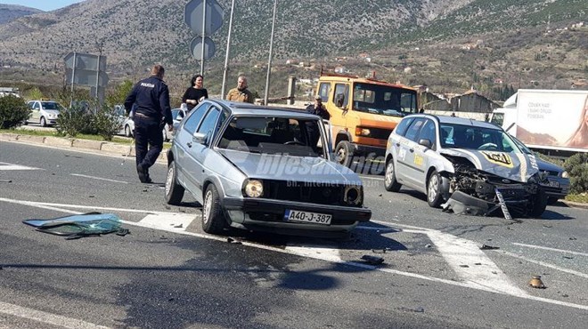 Teška nesreća kod Mostara, jedna osoba ozlijeđena