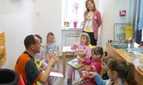 ZAGREB: Otvorena igraonica HUMH za djecu u predvorju Poliklinike Dječje bolnice Srebrnjak FOTO