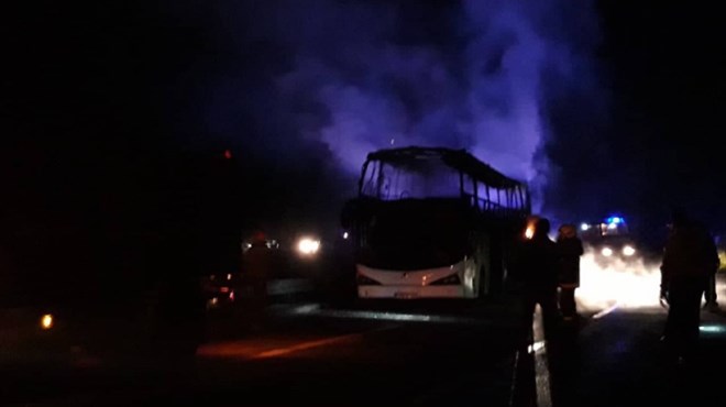 Na Bradini izgorio Globtourov autobus, gorivo se osjetilo još od Mostara