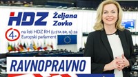 Dijaspora uvjerljivo izabrala Željanu Zovko! Osvojila je 73,47 posto preferencijalnih glasova