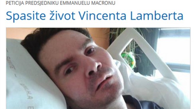 Potpišite peticiju i uključite se u spašavanje Vincenta Lamberta