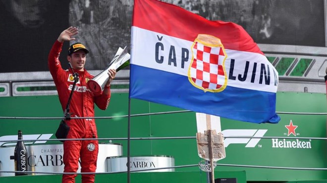 Ferrari uz zastavu Herceg Bosne slavio u Monzi nakon 9 godina