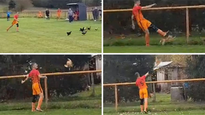 Županijska liga: Nogometaš na terenu ubio kokoš