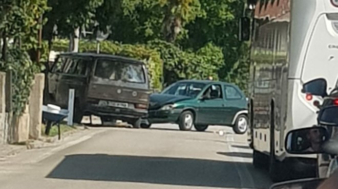 Sudar u Gorici, na vozilima nastala materijalna šteta