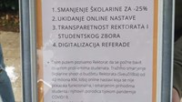 Tzv. studentski prosvjed: Transparenti na bošnjačkom jeziku, prijenos na N1 i Naša stranka