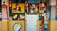 Grudski srednjoškolci izradili mural o strip junacima FOTO