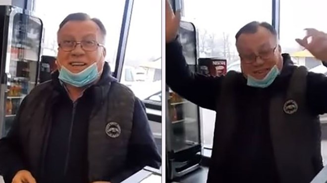 VIDEO: JEDAN JE HALID BEŠLIĆ! Ušao u pekaru pa zapjevao svoj hit