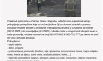 Vatrogasci Grude organiziraju humanitarnu akciju za Petrinju