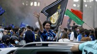 Više od 30 tisuća navijača slavilo Interov naslov prvaka nakon 11 godina čekanja
