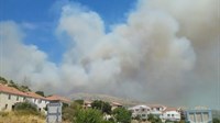 ZATVORENA I CESTA! Opet se razbuktao požar kod Trogira