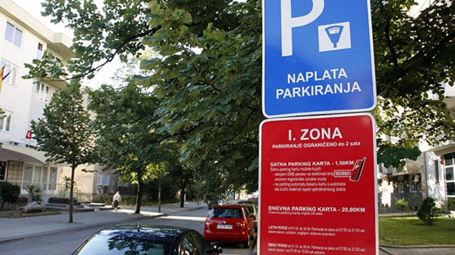 Evo koje će biti cijene parkinga u Mostaru