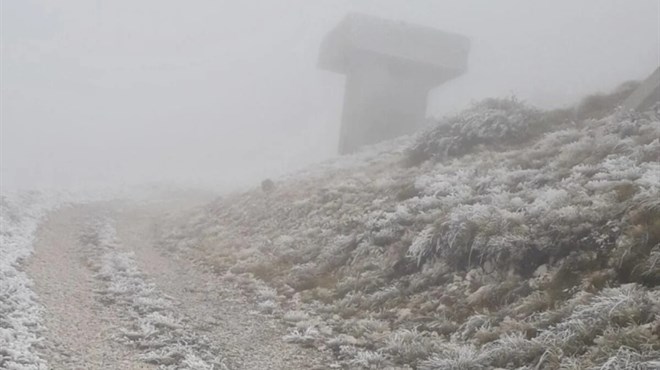 Snijeg oko Mostara, grada koji je prije nekoliko dana bio najvrući u Europi