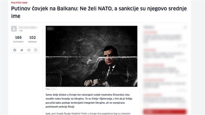 Najpopularniji bošnjački portal 'pumpa' NATO da se zakuha u BiH! Iznose nevjerojatne gluposti u svojim analizama