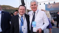 Predsjednik HNS-a Čović i rektor Boras na otvaranju Pelješkog mosta