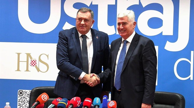 Čović i Dodik potvrdili partnerstvo
