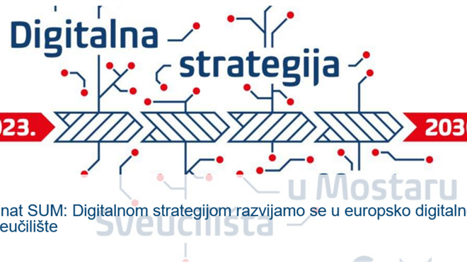 Usvojena Digitalna strategija SUM-a za razdoblje 2023. - 2030.