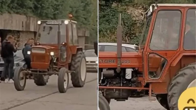 Maturant iz BiH stigao s traktorom na maturalnu zabavu, htio poslati poruku tatinim sinovima
