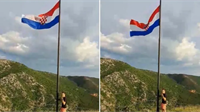 Dvojica Srba iz Knina skinuli hrvatsku zastavu i sve snimali i djelili po internetu, kazne će uskoro doznati