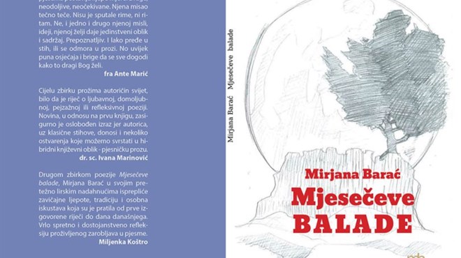 Mirjana Barać u Širokom Brijegu predstavlja drugu zbirku poezije
