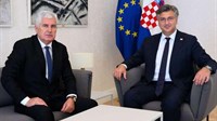 Čović i Plenković o aktualnim političkim prilikama i europskom putu