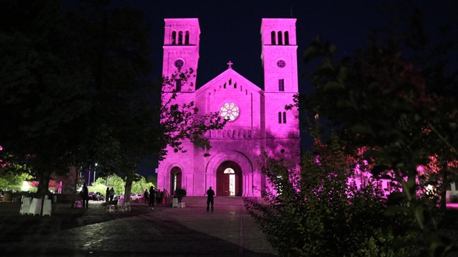 Crkva u Širokom Brijegu roza i ove godine