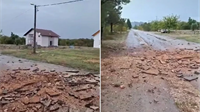 VIDEO: Godinu nakon Gruda, udar groma razorio i cestu kod Ljubuškog